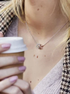 amor Damen Kette mit Anhänger in mehrfarbig