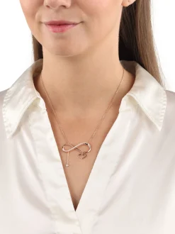 amor Damen Kette mit Anhänger in roségold