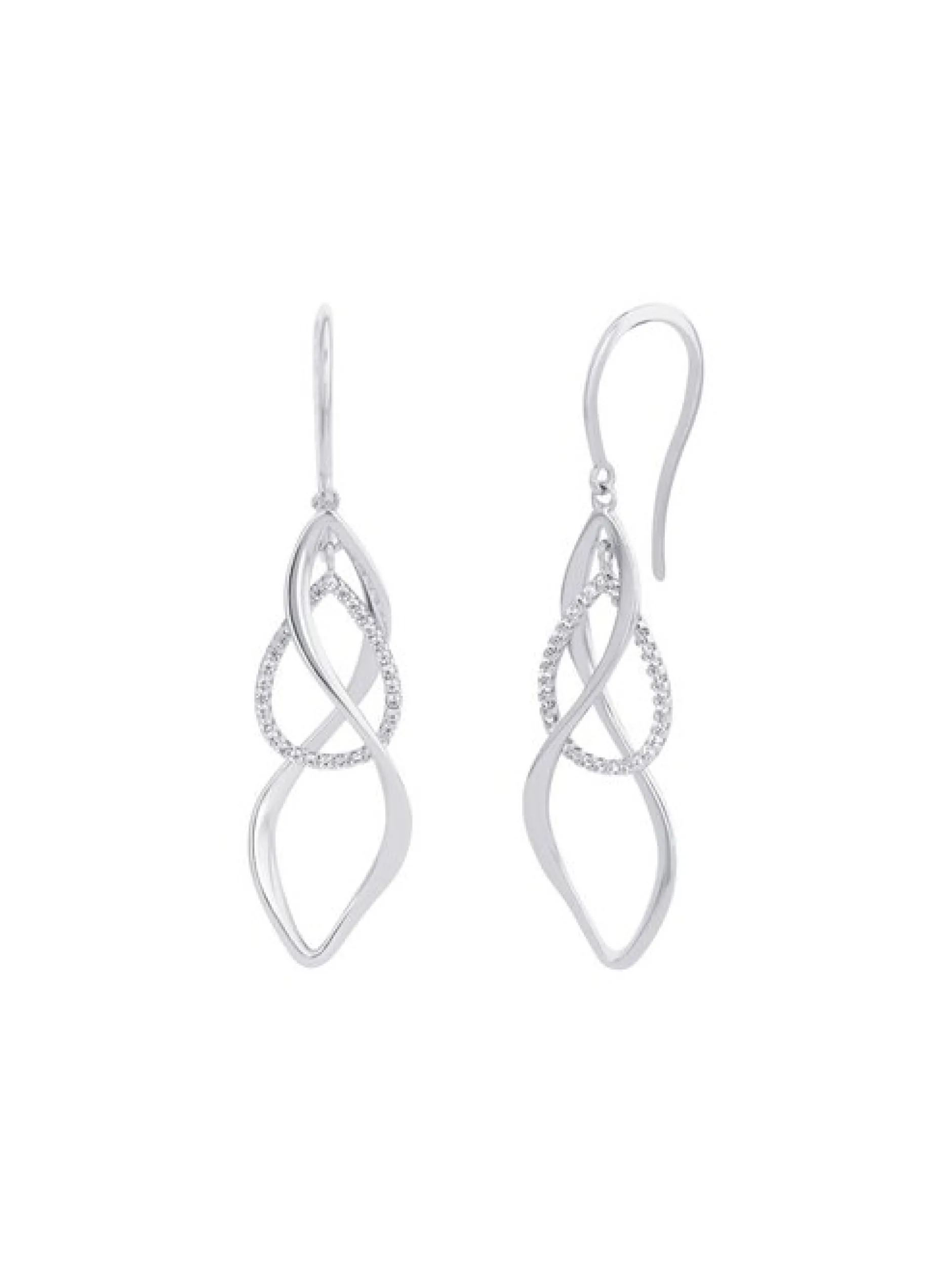amor Damen Ohrhänger in silber