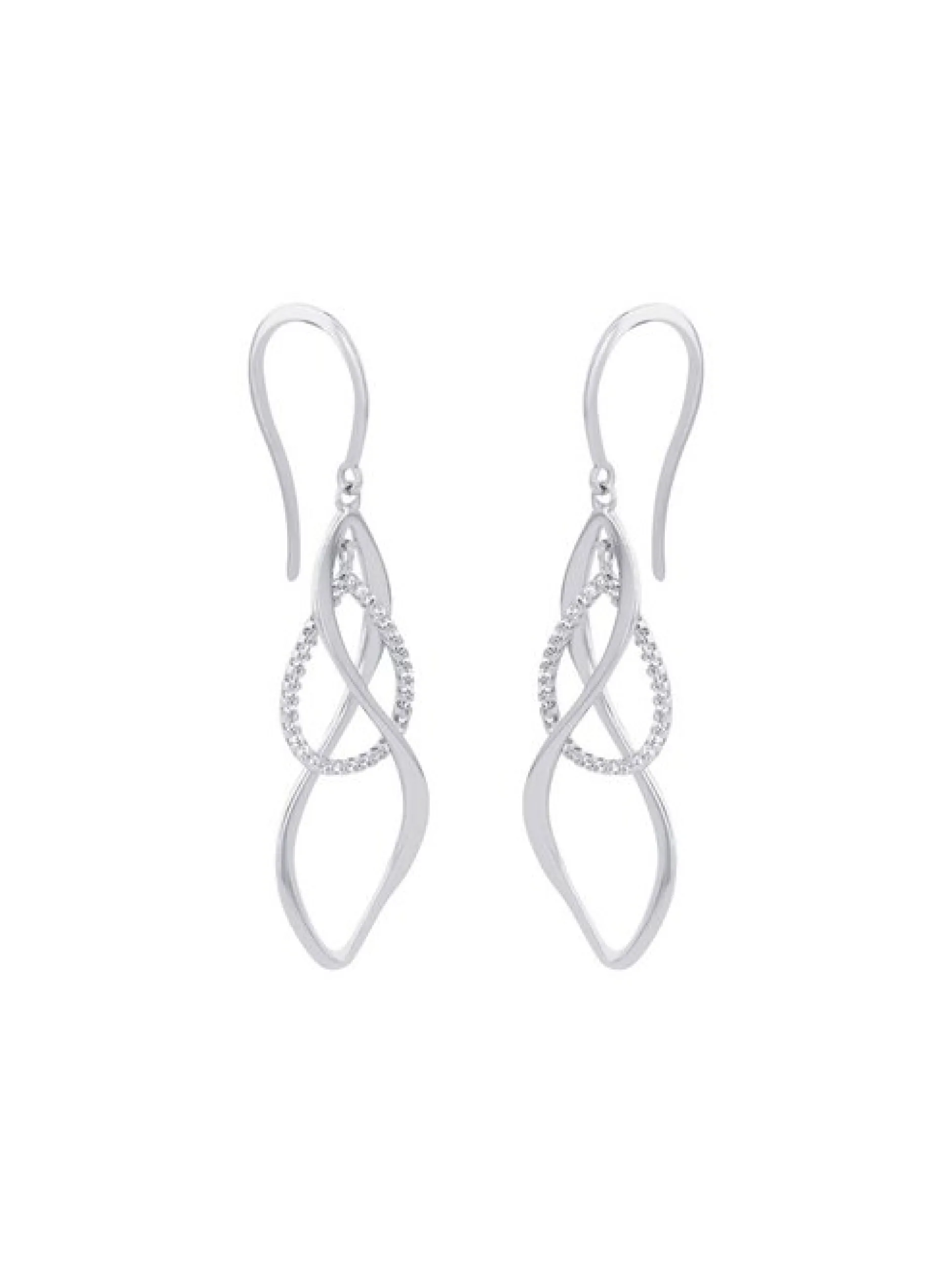 amor Damen Ohrhänger in silber