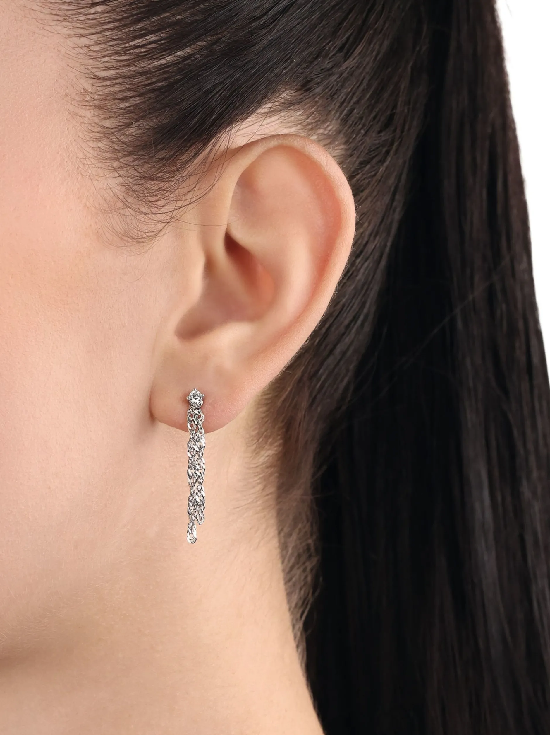 amor Damen Ohrhänger in silber