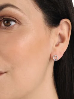 amor Damen Ohrstecker in blau
