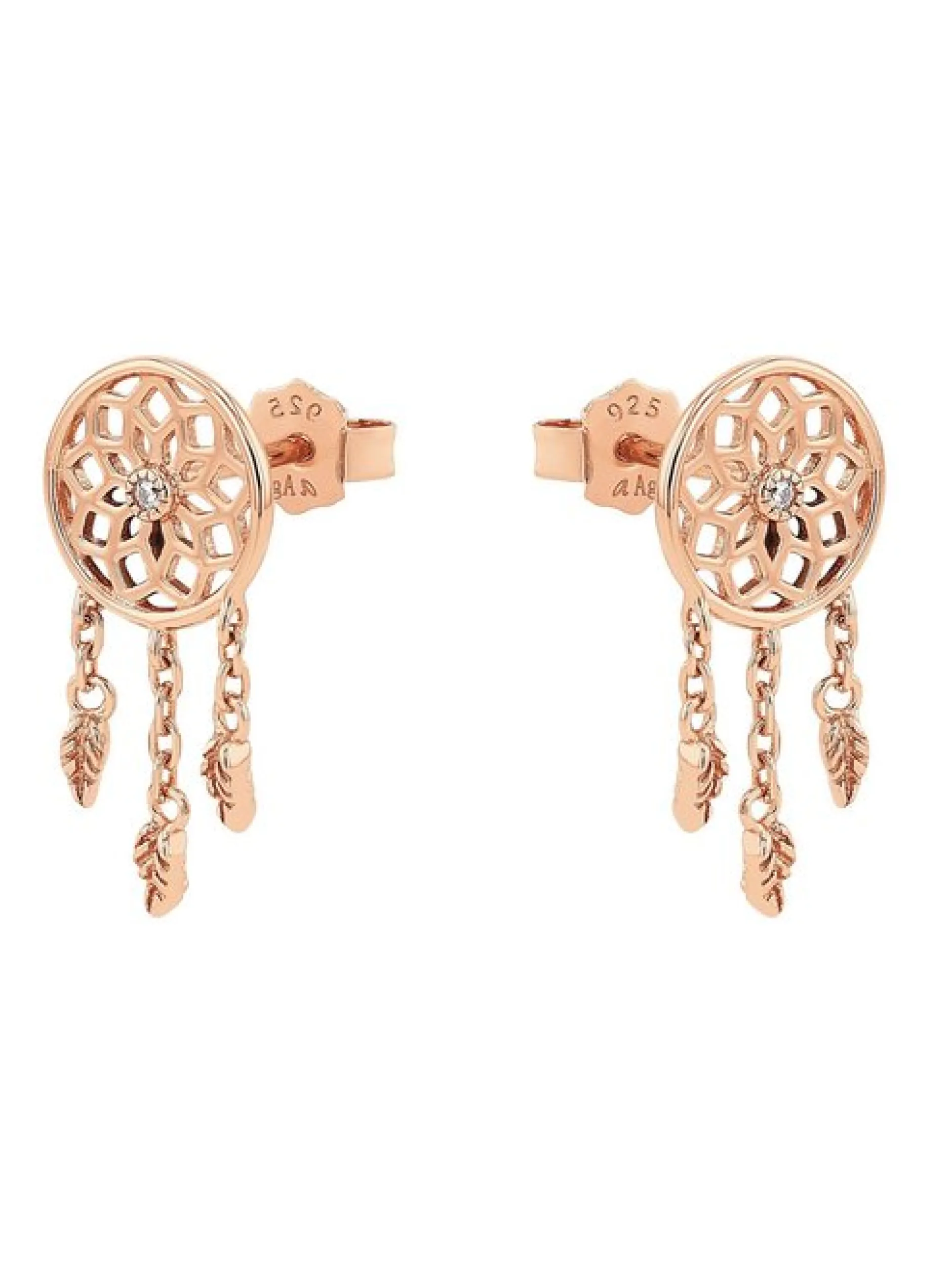 amor Damen Ohrstecker in roségold