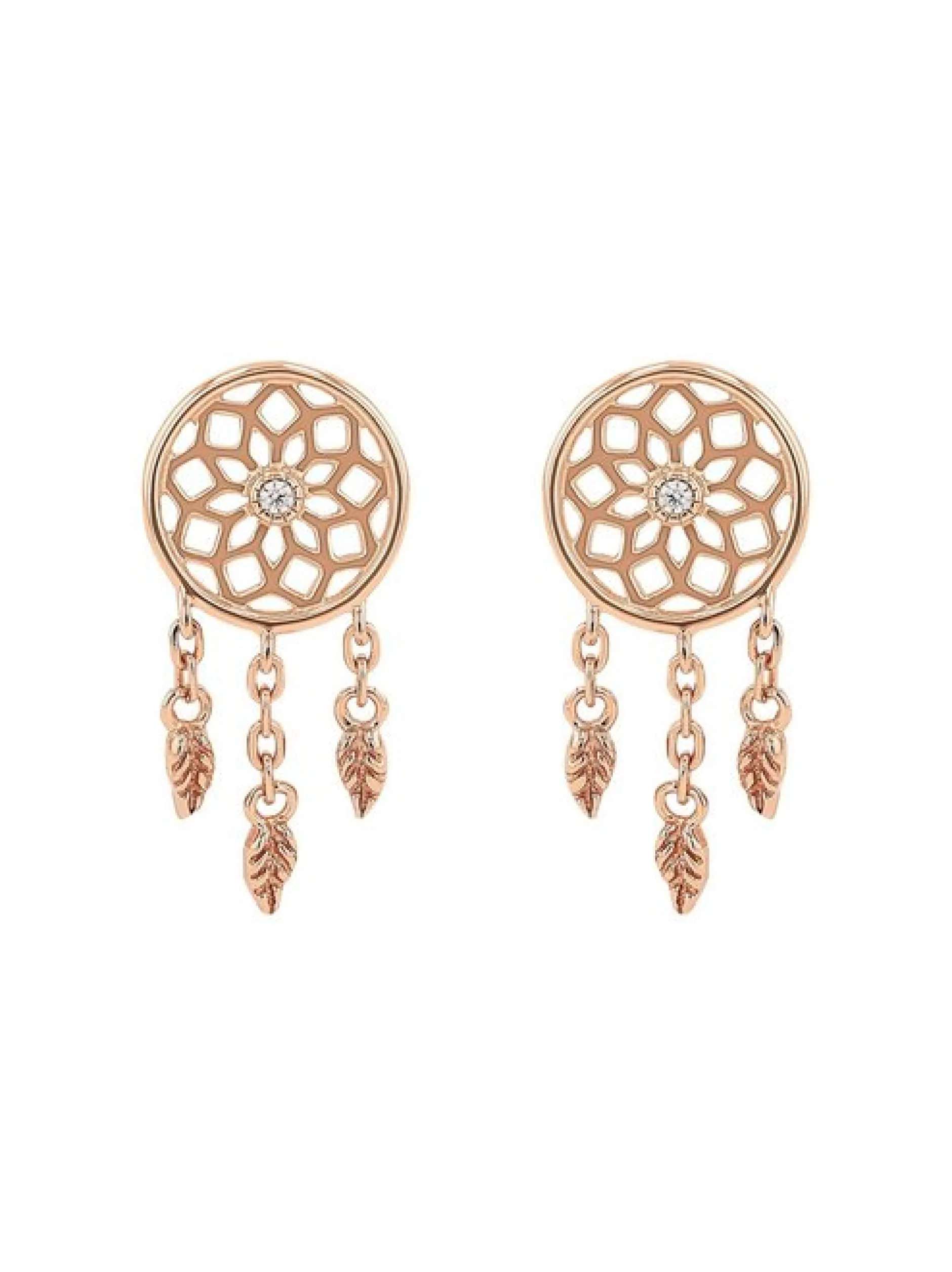 amor Damen Ohrstecker in roségold