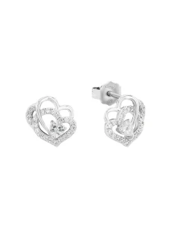 amor Damen Ohrstecker in silber