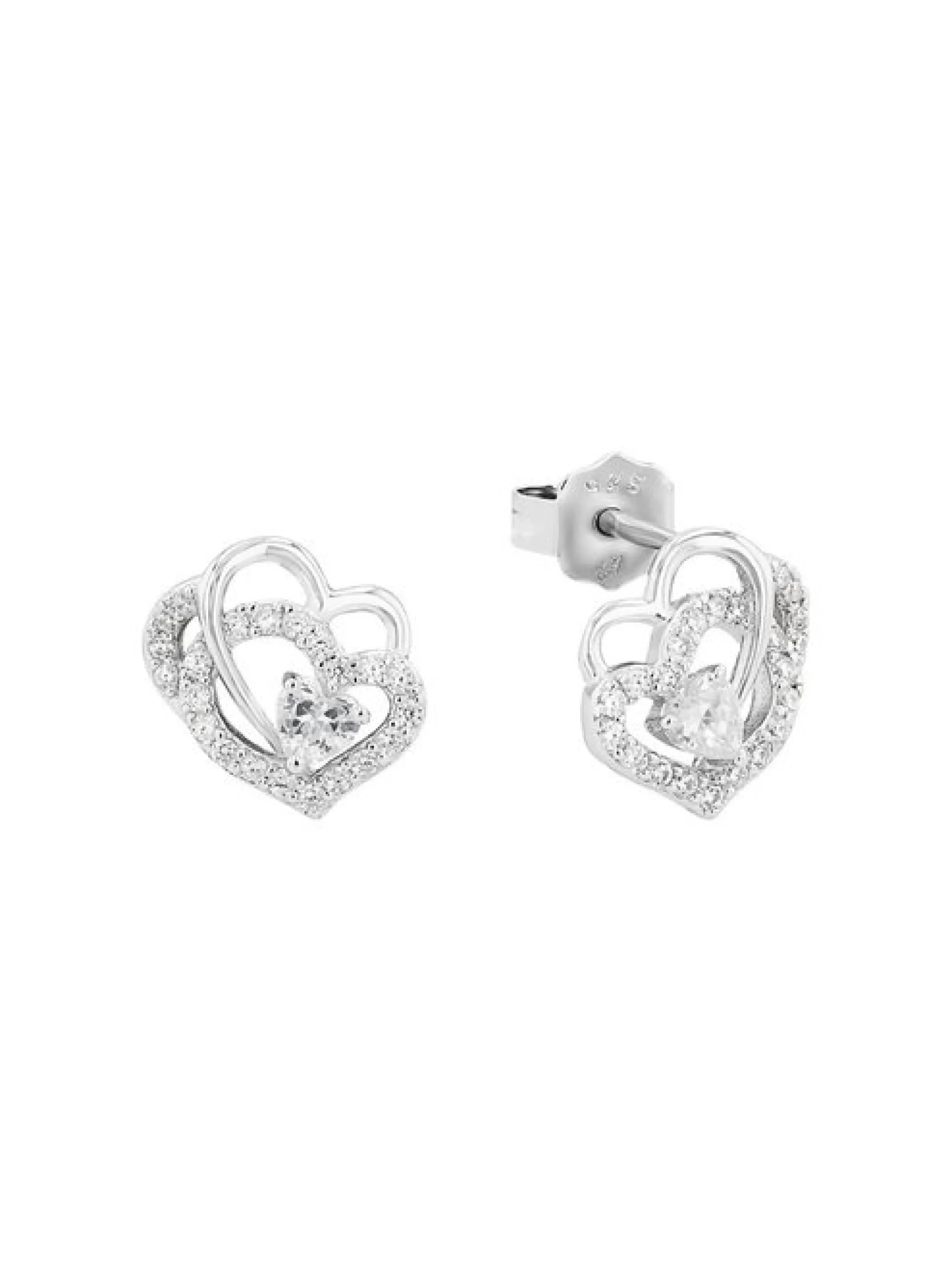 amor Damen Ohrstecker in silber