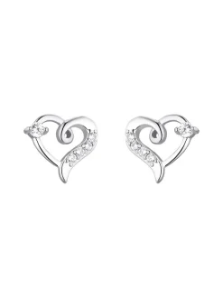 amor Damen Ohrstecker in silber