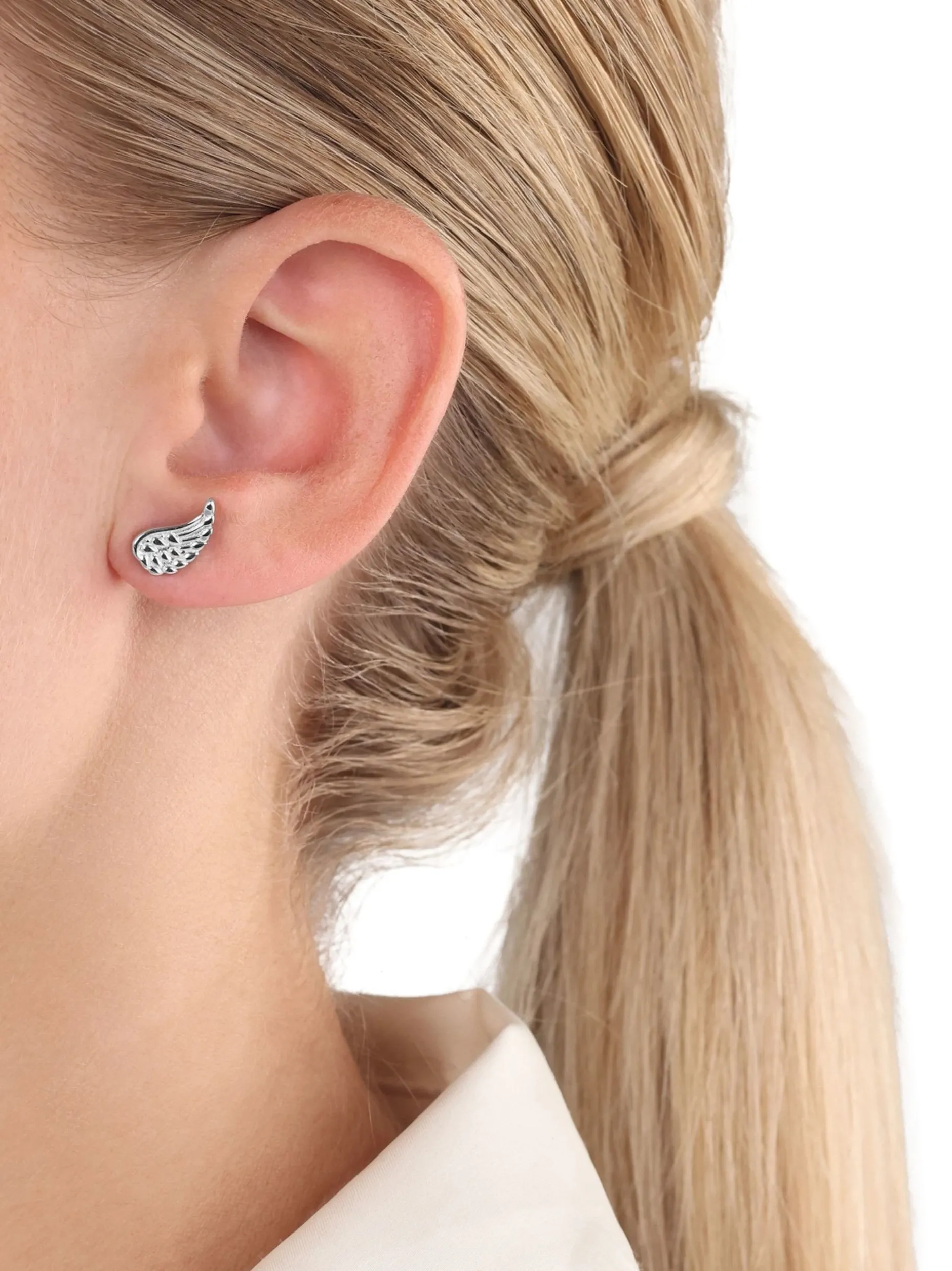 amor Damen Ohrstecker in silber
