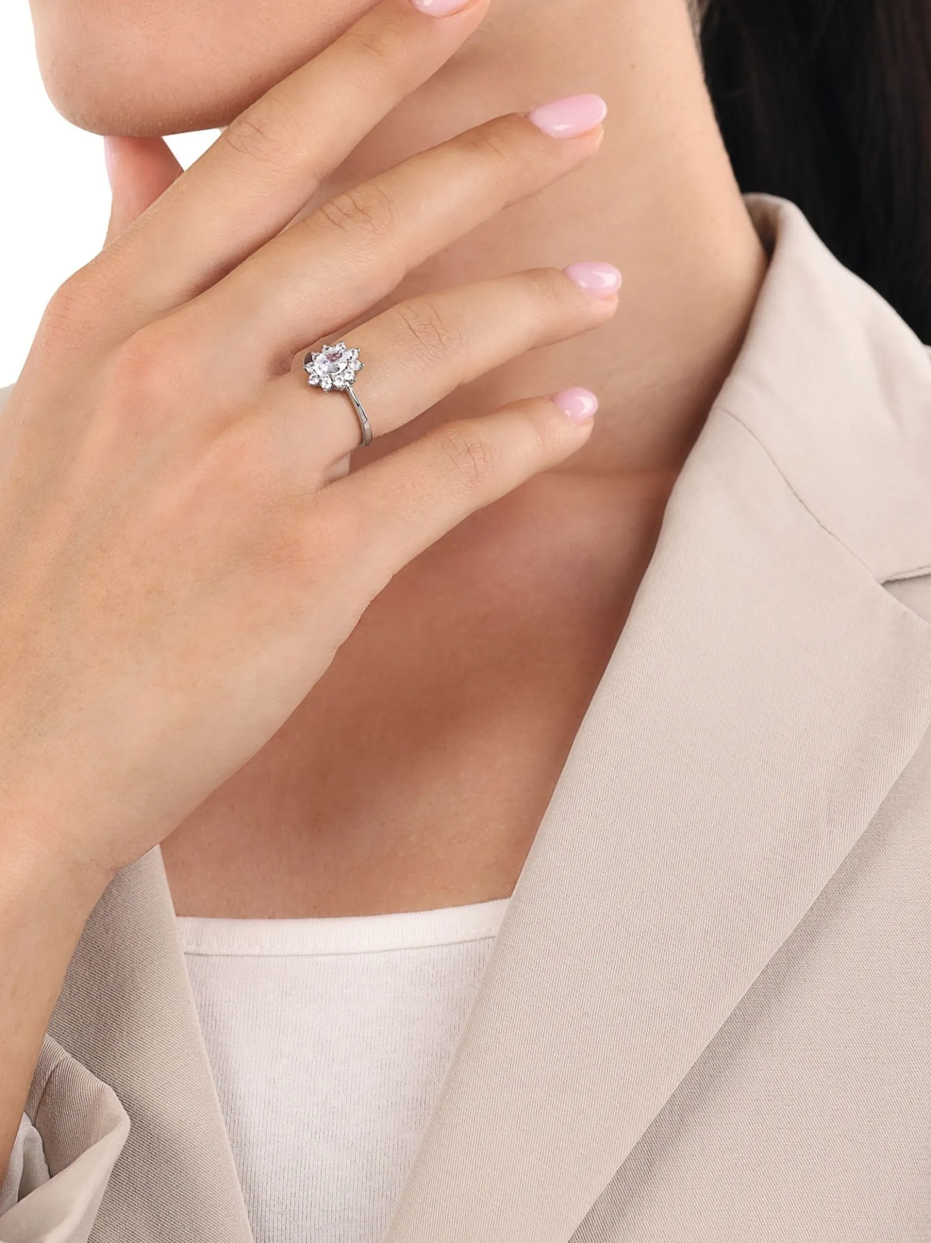 amor Damen Ring in silber