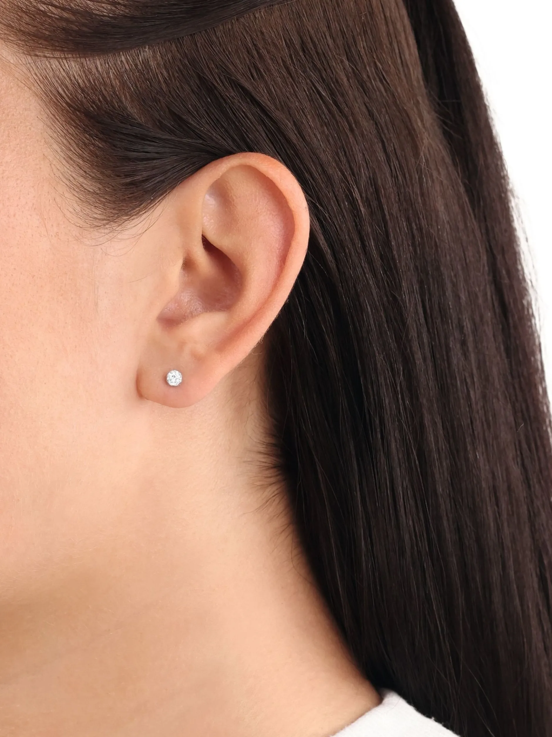 amor Damen Single Ohrstecker in gold