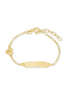 amor Mädchen Identarmband in gold