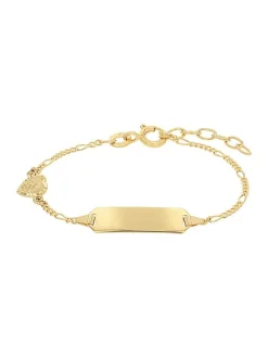 amor Mädchen Identarmband in gold