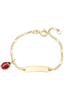 amor Mädchen Identarmband in silber