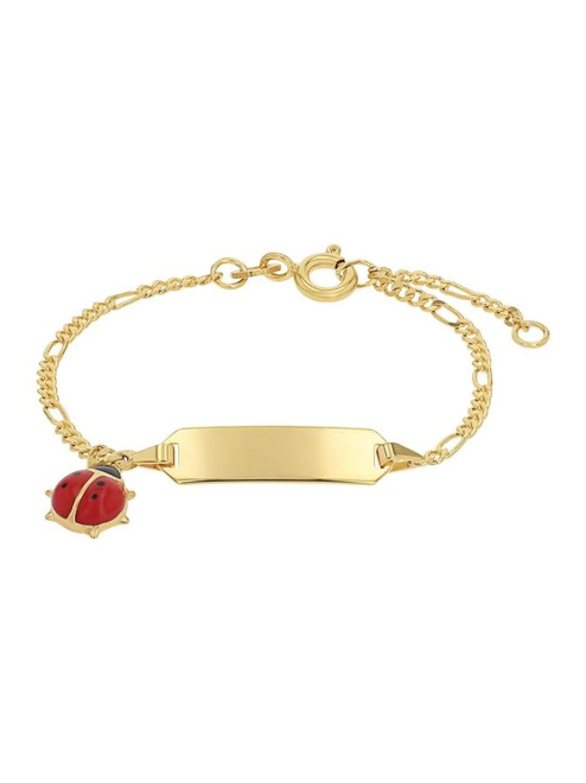 amor Mädchen Identarmband in silber