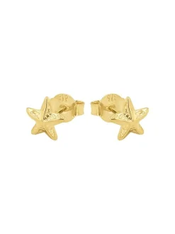 amor Mädchen Ohrstecker in gold