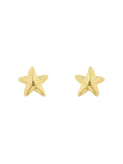 amor Mädchen Ohrstecker in gold