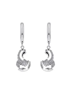 amor Unisex Creolen in silber