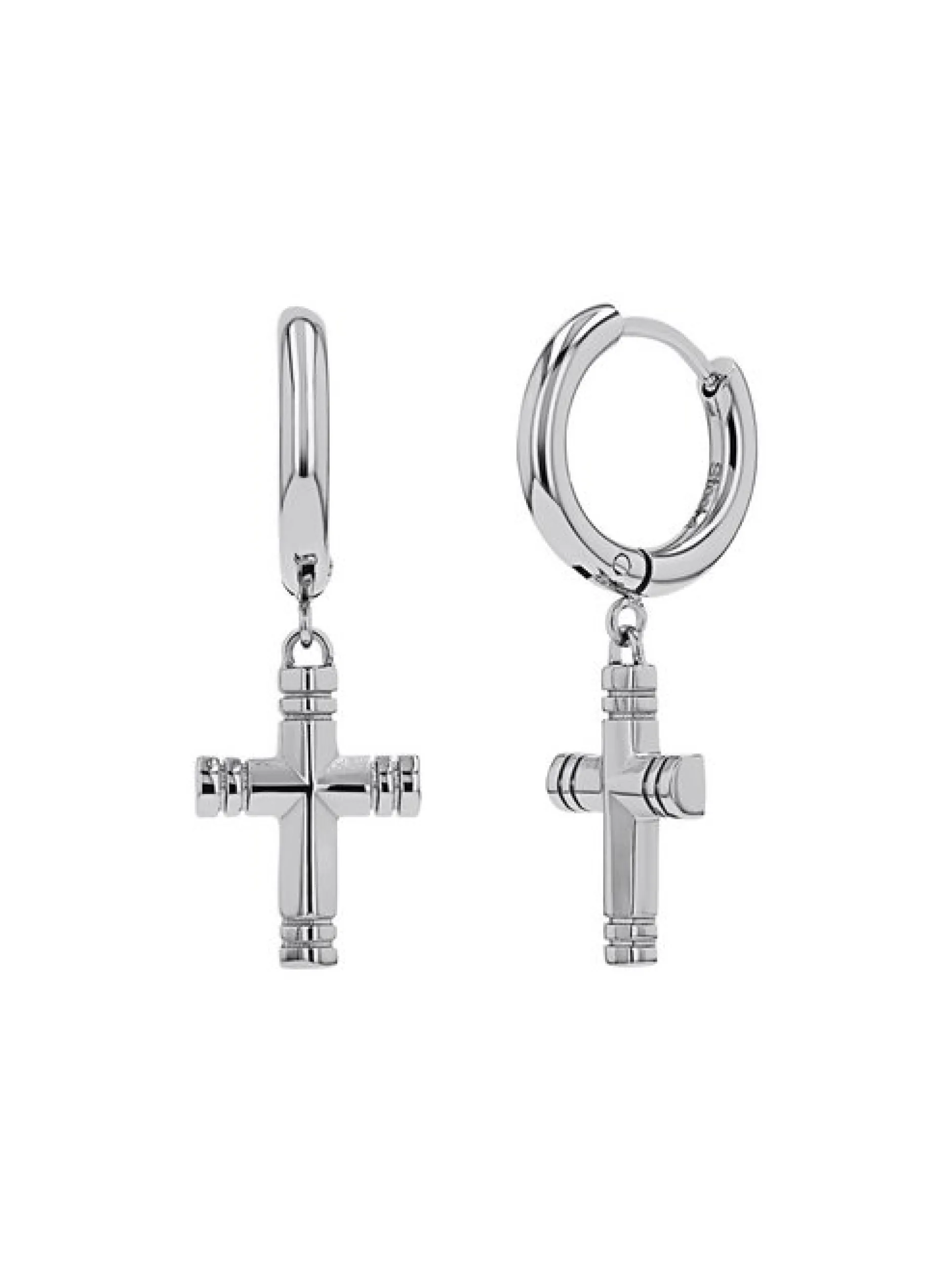 amor Unisex Creolen in silber
