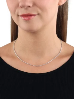 amor Unisex Damen Collier in silber