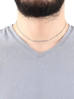 amor Unisex Damen Collier in silber
