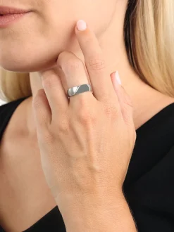 amor Unisex Ring in silber