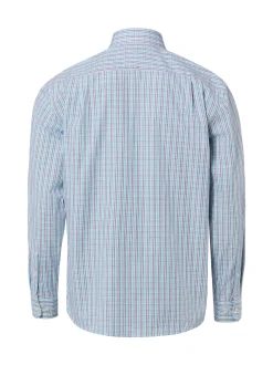 Andrew James Herren Businesshemd in aubergine mint