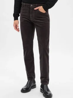 Andrew James Herren Cordhose - Aiden in anthrazit