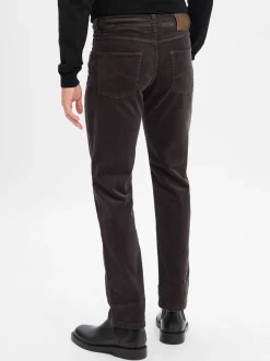 Andrew James Herren Cordhose - Aiden in anthrazit