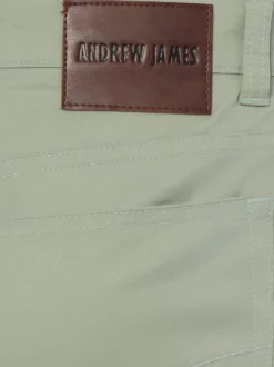 Andrew James Herren Five-Pocket-Hose - Modern Fit in lind