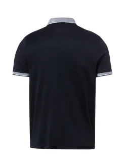 Andrew James Herren Poloshirt in marine - Ärmel: kurzarm