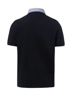 Andrew James Herren Poloshirt in marine - Ärmel: kurzarm