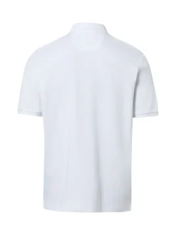 Andrew James Herren Poloshirt in weiß - Ärmel: kurzarm