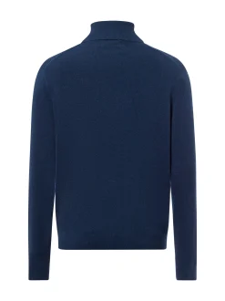 Andrew James Herren Pullover mit Cashmere-Anteil in indigo