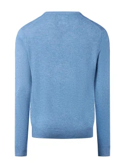 Andrew James Herren Strickpullover mit Wolle und Cashmere in hellblau