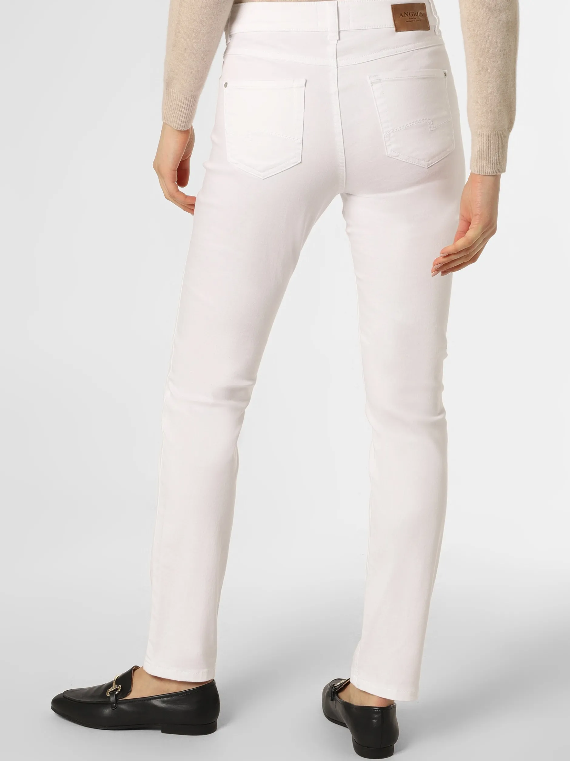 Angels Damen Jeans - Cici in weiß - Länge: lang