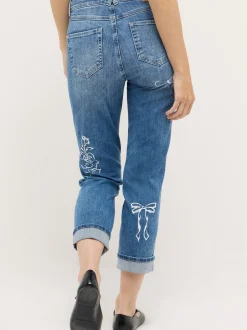 Angels Damen Jeans - Darleen Beauty in medium stone