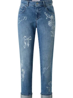 Angels Damen Jeans - Darleen Beauty in medium stone