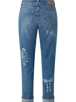 Angels Damen Jeans - Darleen Beauty in medium stone