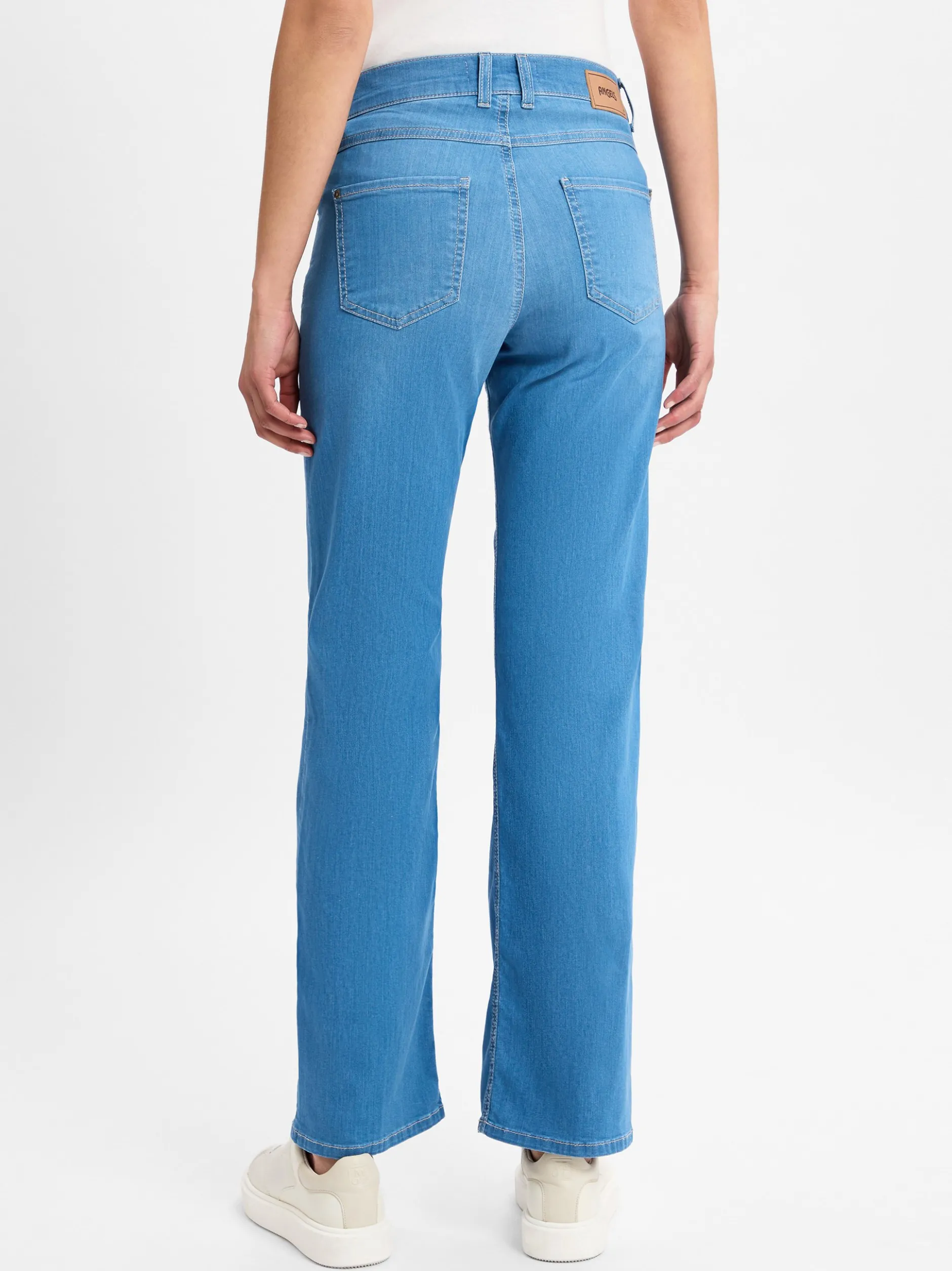 Angels Damen Jeans - Lara in light stone - Länge: lang