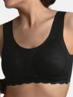 Anita Damen Bralette - Essential Lace im 2er-Pack in schwarz altrosa