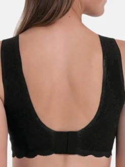 Anita Damen Bralette - Essential Lace im 2er-Pack in schwarz altrosa