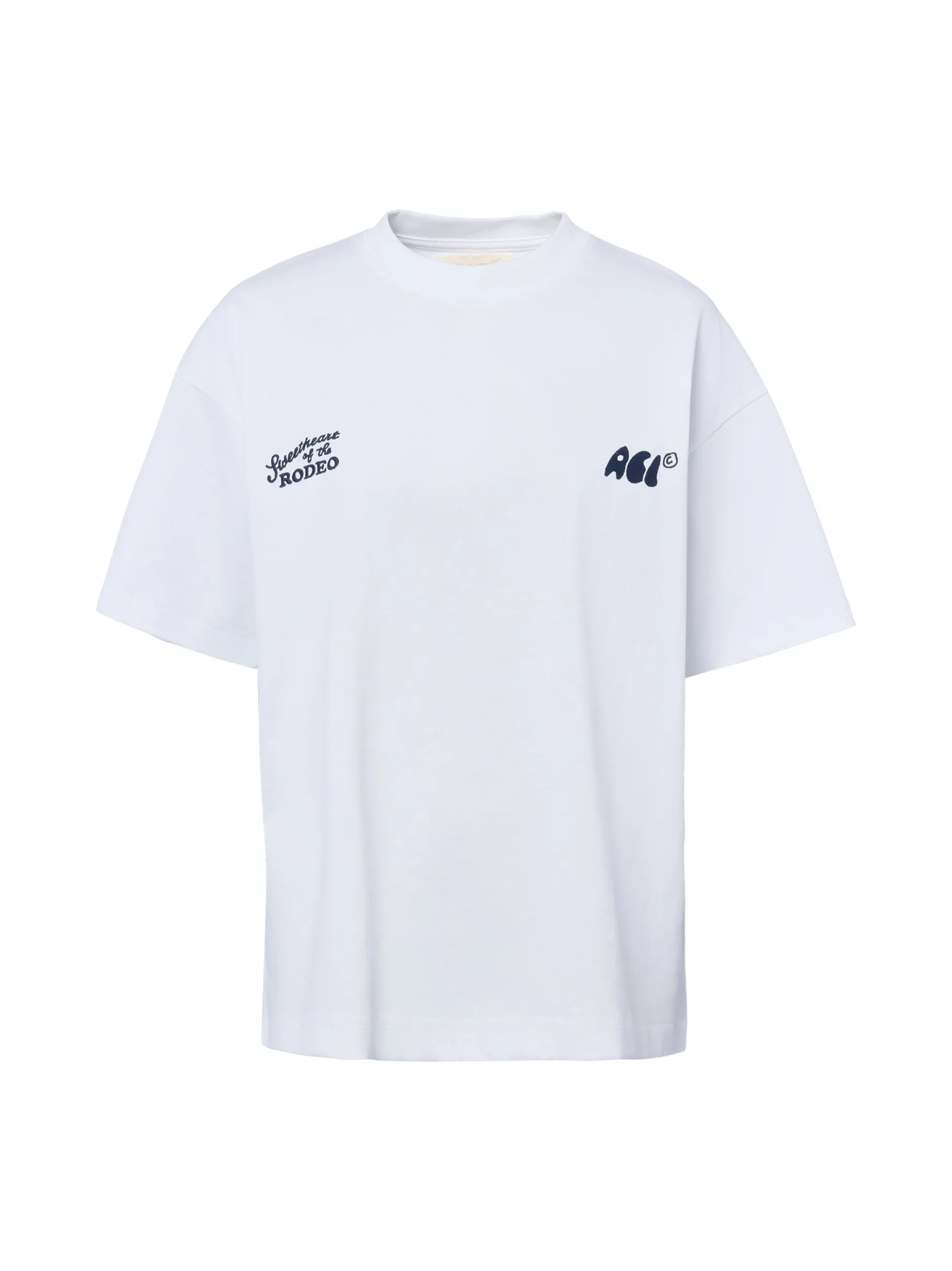 Another Cotton Lab Damen T-Shirt - Another Rodeo in weiß
