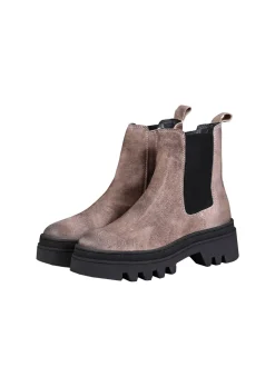 Apple of Eden Damen Chelsea-Boots - DEMI in taupe