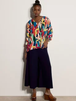 Apricot Damen Bluse in orange mehrfarbig