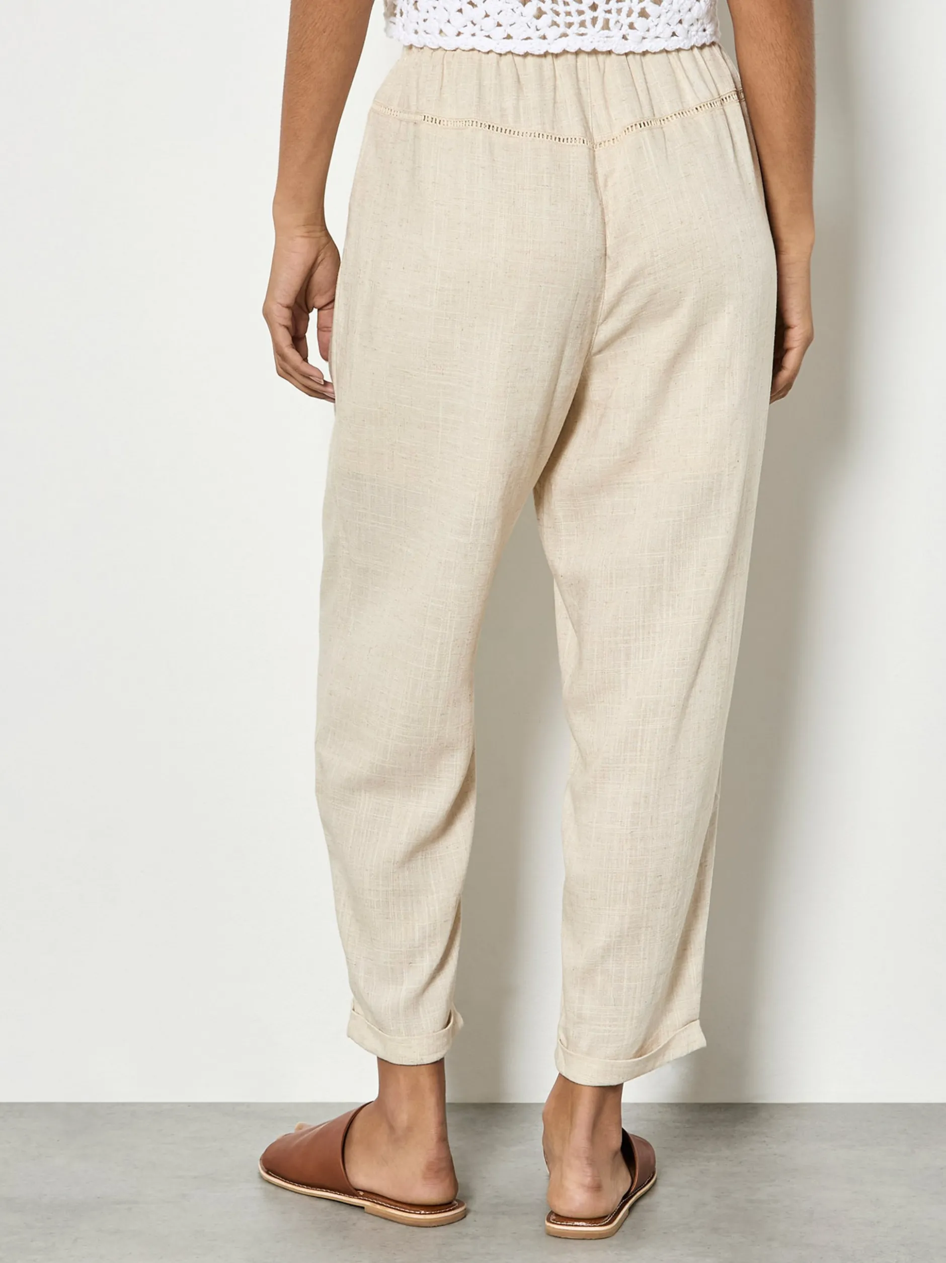 Apricot Damen Hose in beige - Länge: lang