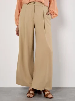 Apricot Damen Hose in beige - Länge: lang