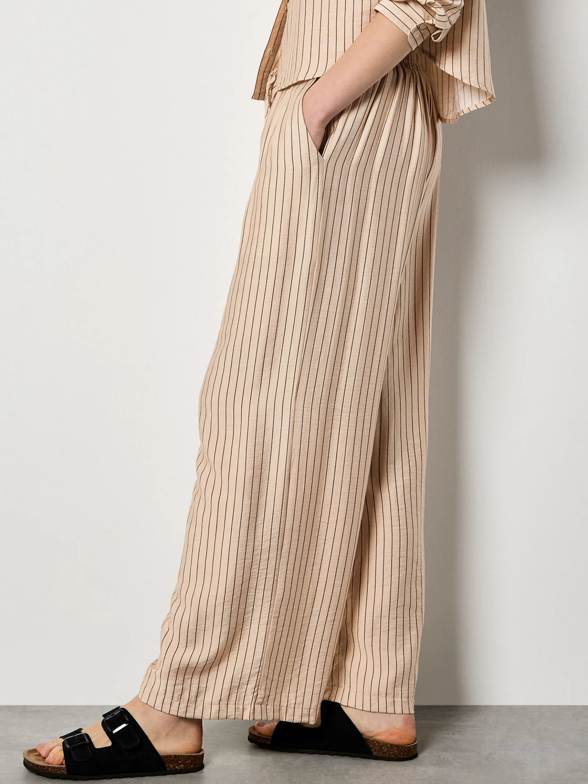 Apricot Damen Hose in beige - Länge: lang
