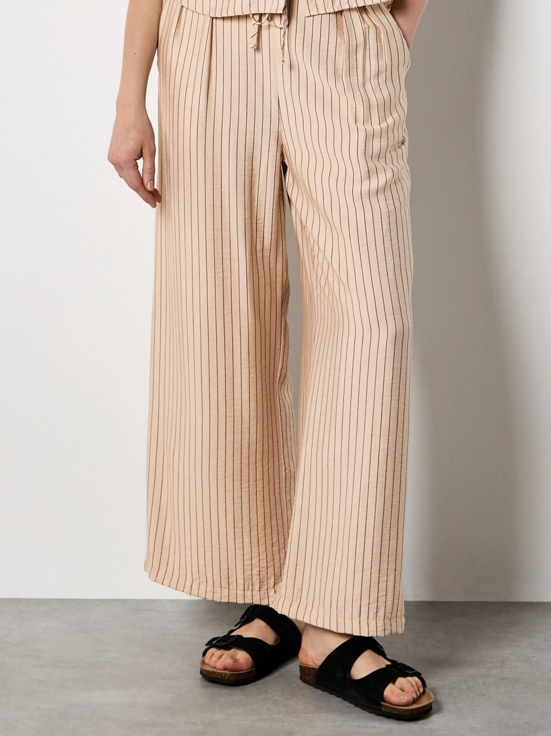 Apricot Damen Hose in beige - Länge: lang