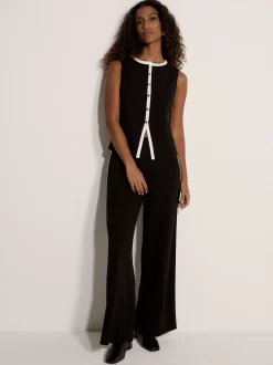 Apricot Damen Hose in schwarz - Länge: lang