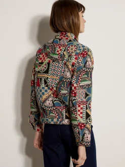 Apricot Damen Jacke in mehrfarbig